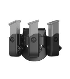 Triple Magazine Holster for IWI Masada Magazines Triple Mag Pouch with Paddle Attachment